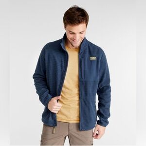 L.L Bean Men's Mountain Classic Windproof Fleece Jacket
